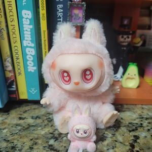 Cute Pink Labubu Set